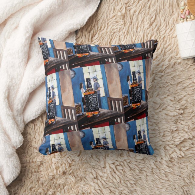 Coussin Choisir Texas Peinture par Alfred Fox (Couverture)