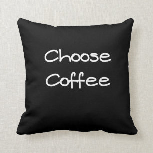 Coussin Choisir un café