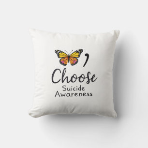 Coussin Choisissez la vie Suicide Sensibilisation Libellul