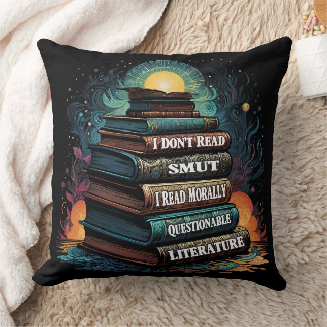 Coussin Choix de livres Humour (Couverture)
