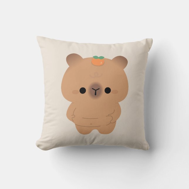 Coussin Chonky Capybara (Recto)