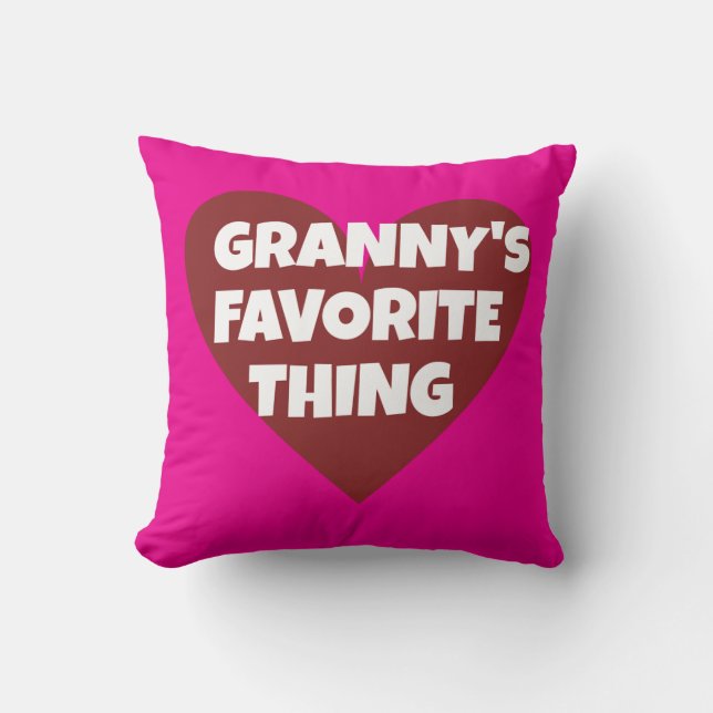 COUSSIN CHOSE PREFEREE DE MAMIE  (Recto)