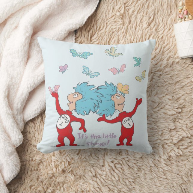 Coussin Chose Une Chose Deux C'est Les Petites Choses ! (Couverture)