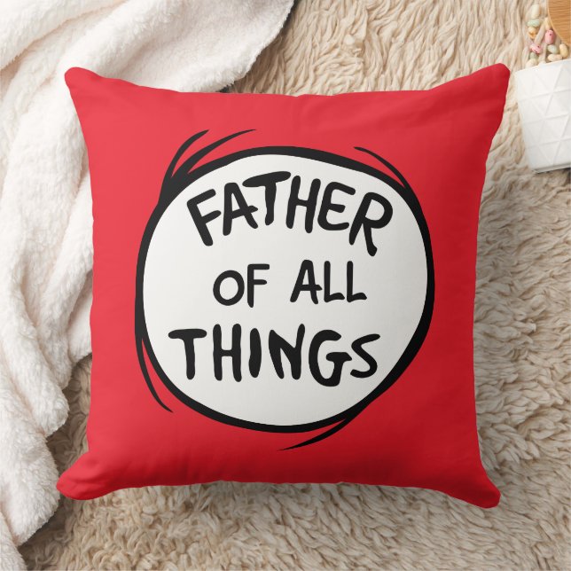 Coussin Chose Une Chose Deux - Père de toutes les Choses (Couverture)