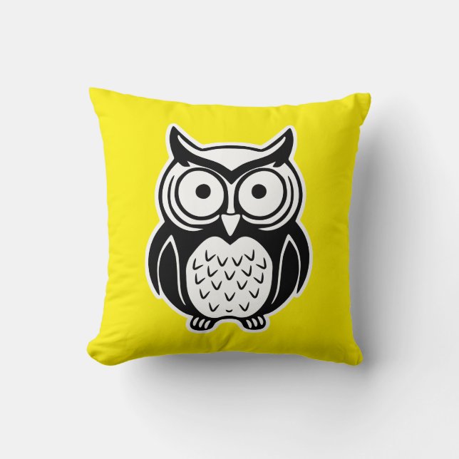 Coussin Chouette (Recto)