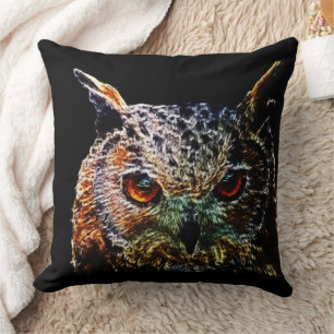 Coussin Chouette
