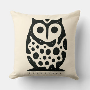 Coussin Chouette BOAZ – Icône de Sagesse