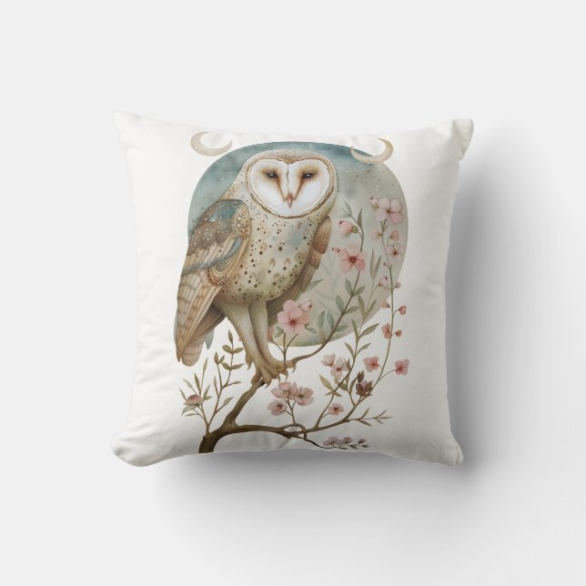 Coussin Chouette magique (Recto)