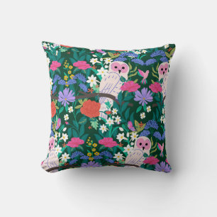 Coussin Chouettes des forêts enchantées