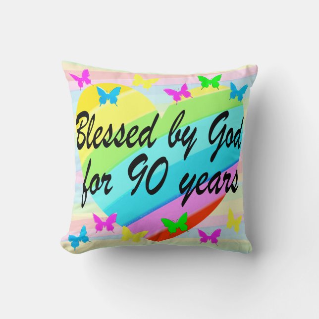 COUSSIN CHRÉTIEN DES BÉNÉFICES DU 90ÈME ANNIVERSAI (Recto)