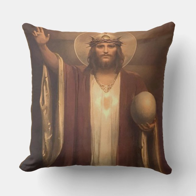 Coussin Christ le Roi (Recto)