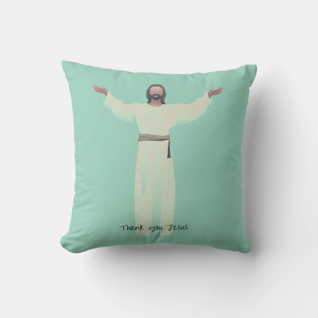 Coussin Christian Accueil Décor Diplôme Cadeau, Jeu d'orei (Recto)