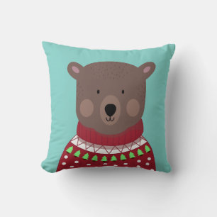 Coussin Christmas Bear
