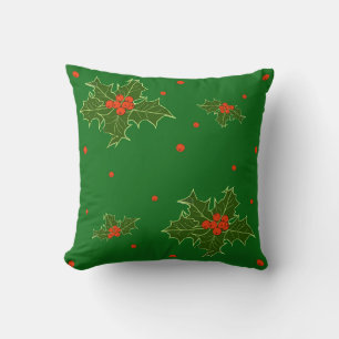 Coussin Christmas Holly