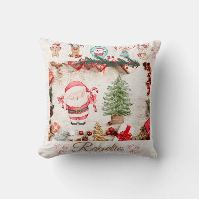 Coussin christmas pillow (Recto)