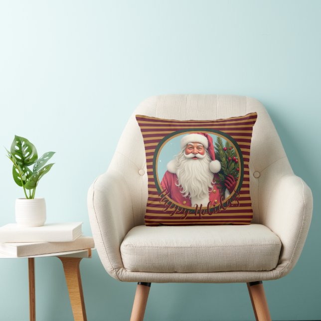 Coussin Christmas Santa Claus (Chaise)