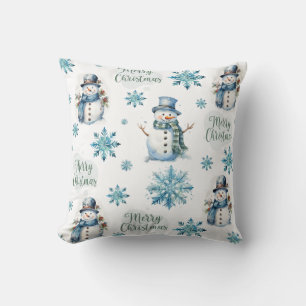 Coussin Christmas Snowman