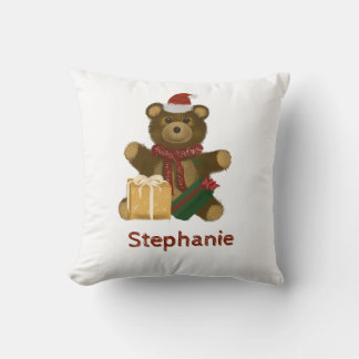 Coussin Christmas Teddy Bear