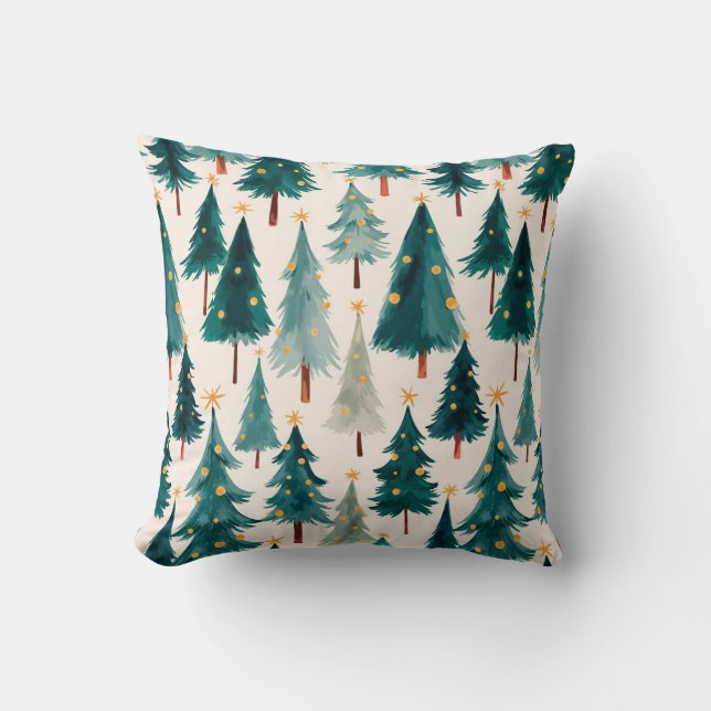 Coussin Christmas Trees (Recto)
