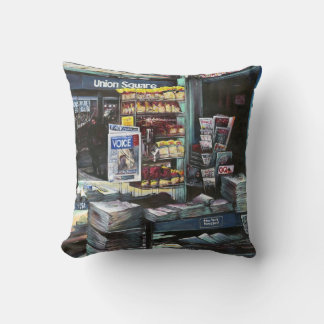 Coussin Chrysocolia Morning, Carré de l'Union, New York