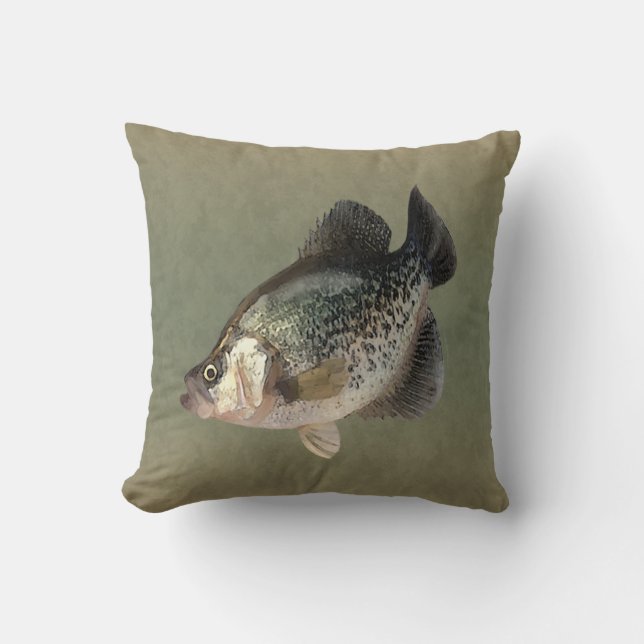 Coussin Chubby Crappie Fish (Recto)