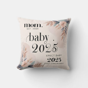 Coussin Chuchotements d'une nouvelle vie : Maman prévue po