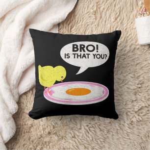 Coussin Chuchoteur de Poulet Drôle de Frère C'est Toi La F
