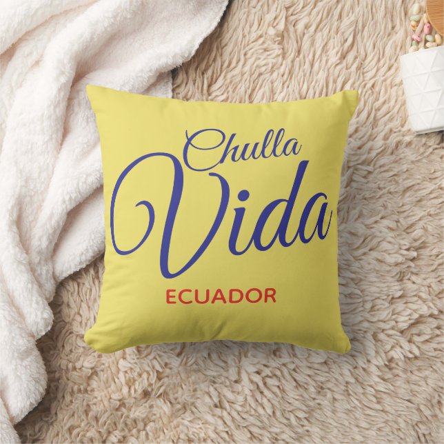 Coussin Chulla Vida / Équateur  (Couverture)