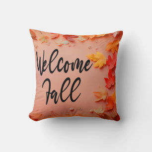 Coussin Chute de bienvenue - Thanksgiving