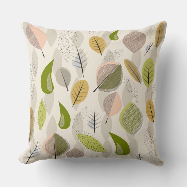 Coussin Chute des Feuilles (Recto)