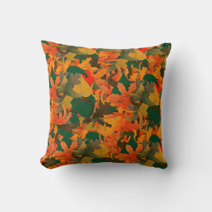 Coussin Chute du Motif Feuille pour l'automne