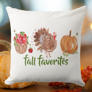 Coussin Chute Favoris Pommes Citrouille Turquie