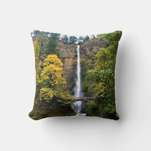 Coussin Chutes Multnomah, Columbia River Gorge, Oregon (Recto)