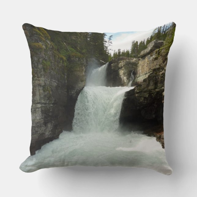 Coussin Chutes St. Mary I dans le parc national de Glacier (Recto)