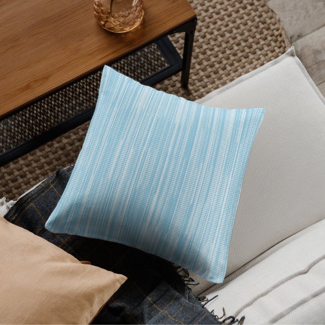 Coussin Ciel bleu texturé Océan Inspiré (Créateur téléchargé)