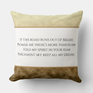 Coussin Ciel de parchemin
