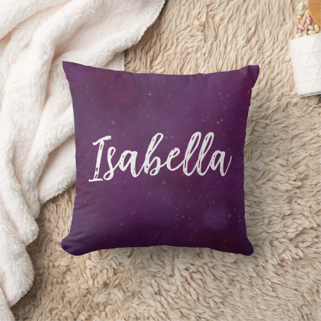 Coussin Ciel d'étoile violette (Couverture)