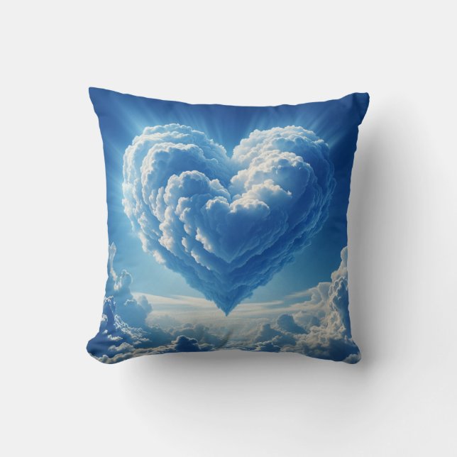 Coussin Ciel Heart Cloud (Recto)