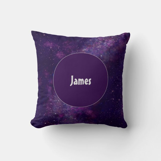 Coussin Ciel nocturne Illustration Stardust Pillow (Recto)