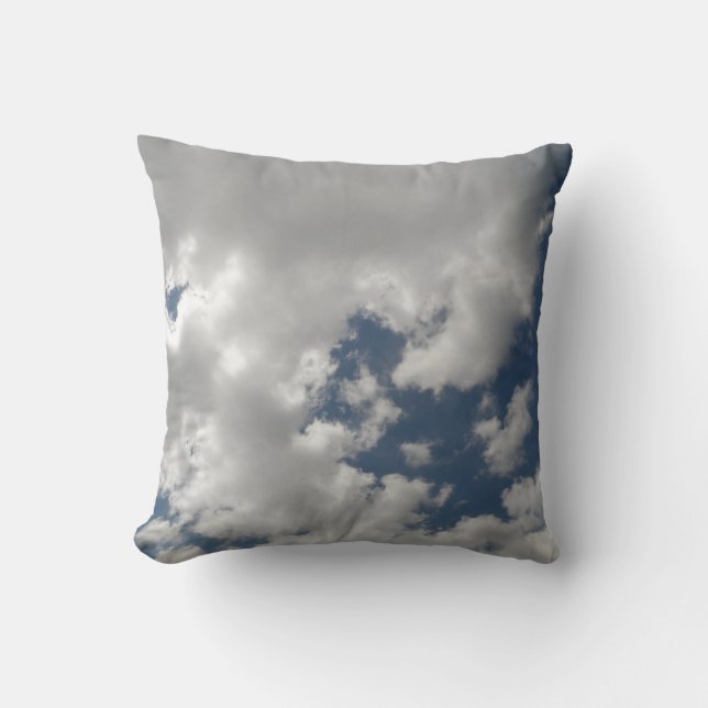 Coussin Ciel nuageux (Recto)