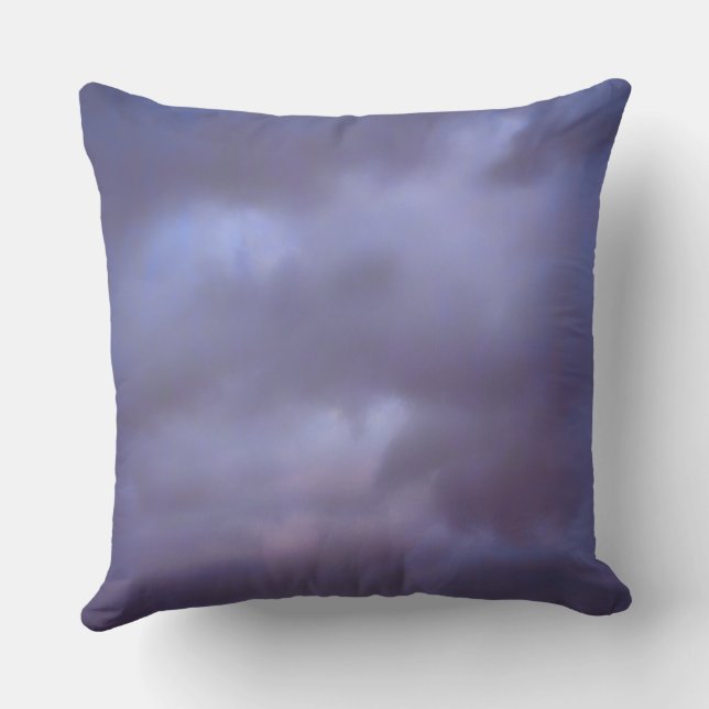 Coussin Cieux orageux (Verso)