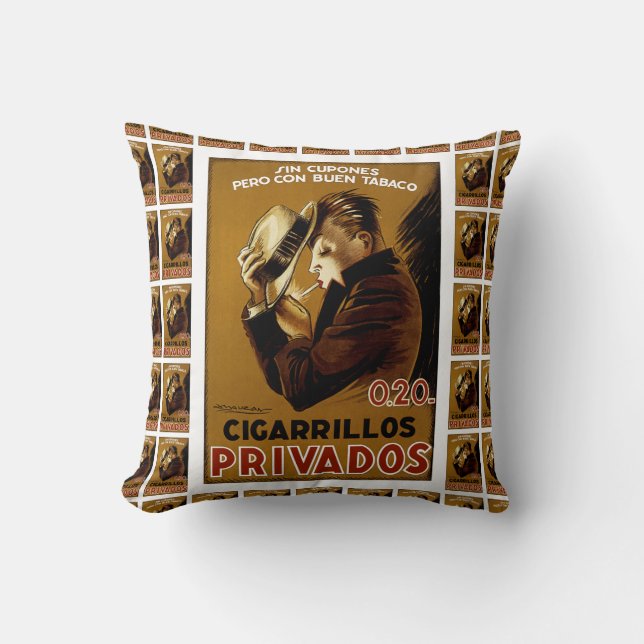 Coussin Cigarillos Privados (Recto)