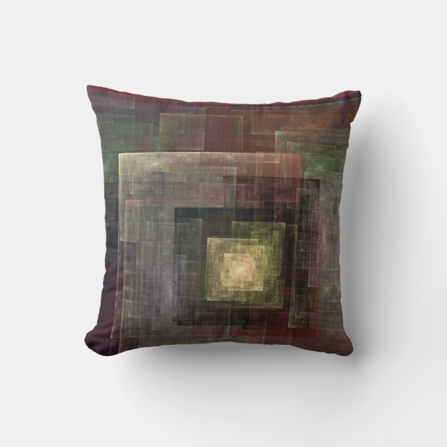 Coussin Ciment Abstrait (Recto)