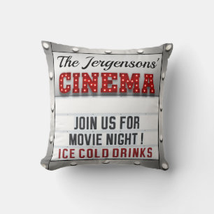 Coussin Cinéma Cinéma Nuit Théâtre Théâtre