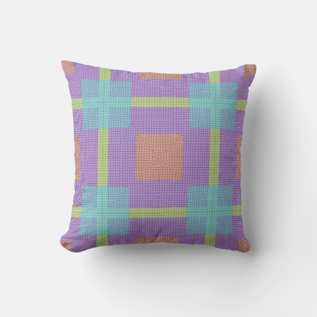 Coussin Cinquante mode Rétro Motif Art Design Abstrait (Recto)