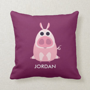 Coussin Circonspect le porc