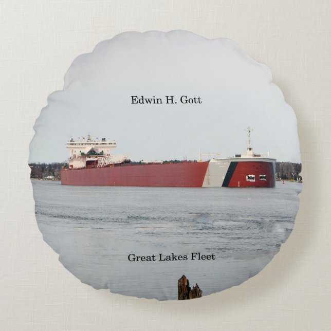 Coussin circulaire Edwin H. Gott (Devant)