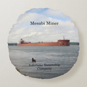 Coussin circulaire Mesabi Miner