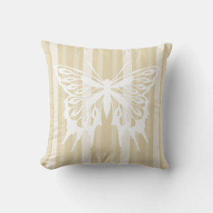 Coussin Cire d'abeille Bande victorienne avec Papillon