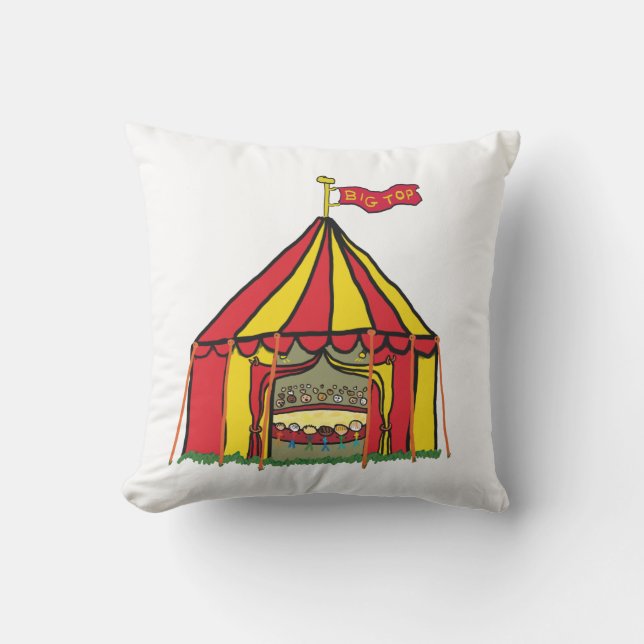 Coussin Cirque Big Top Tente (Recto)